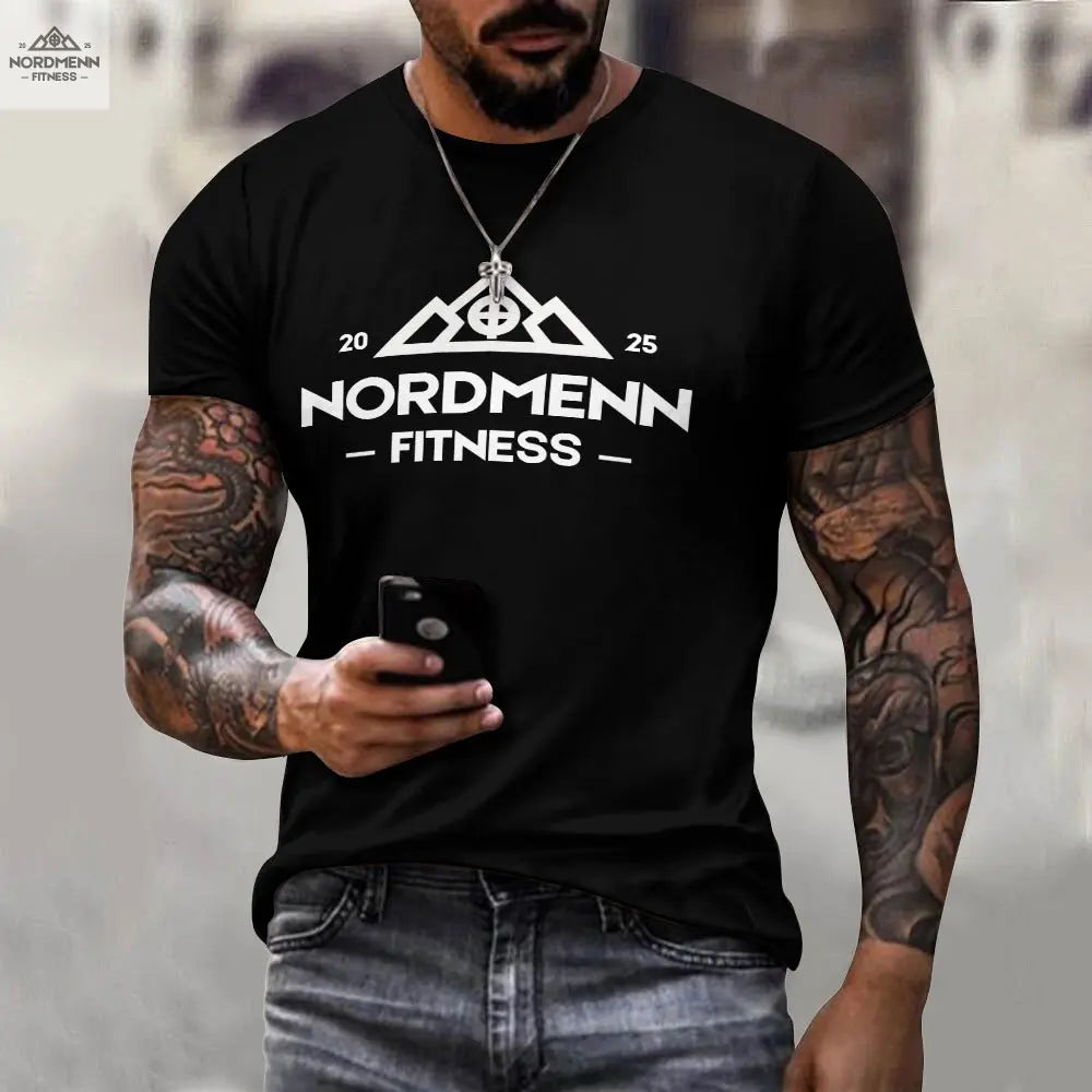 Premium Cotton T-Shirt - Nordmenn Fitness